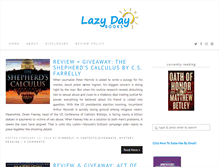 Tablet Screenshot of lazydaybooks.com